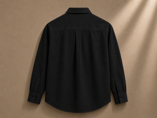 Shadow Bloom Embroidered Shirt