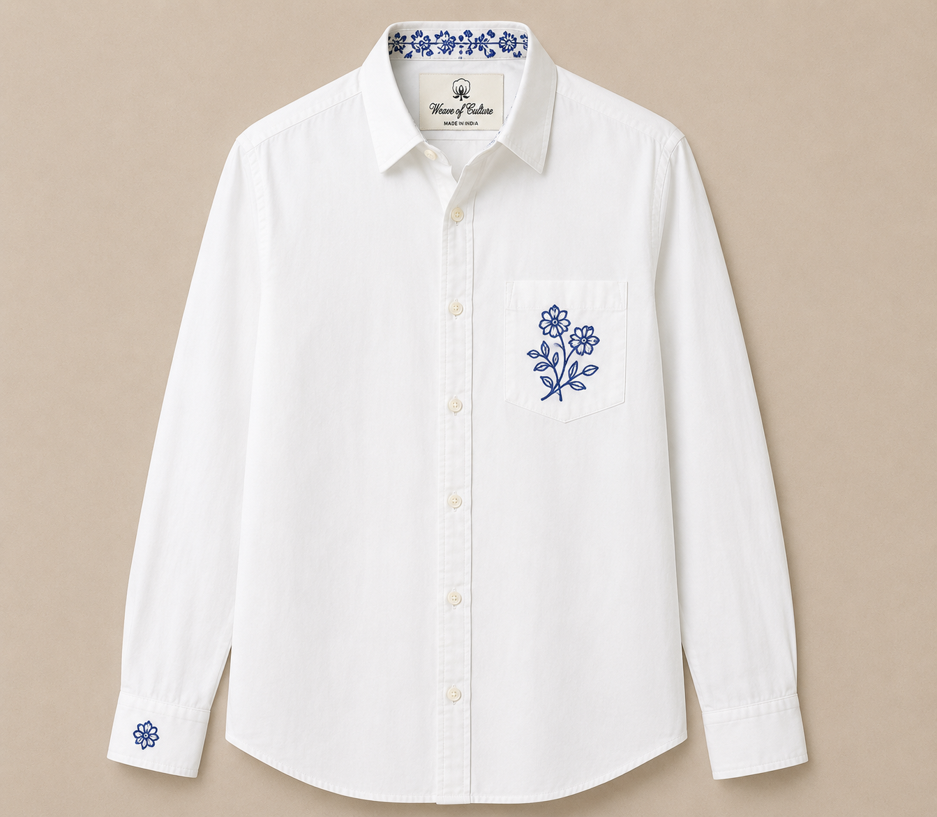 Ivory Peacock Heritage Shirt