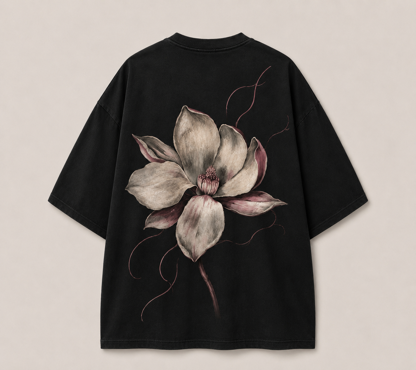 Noir Magnolia Tee